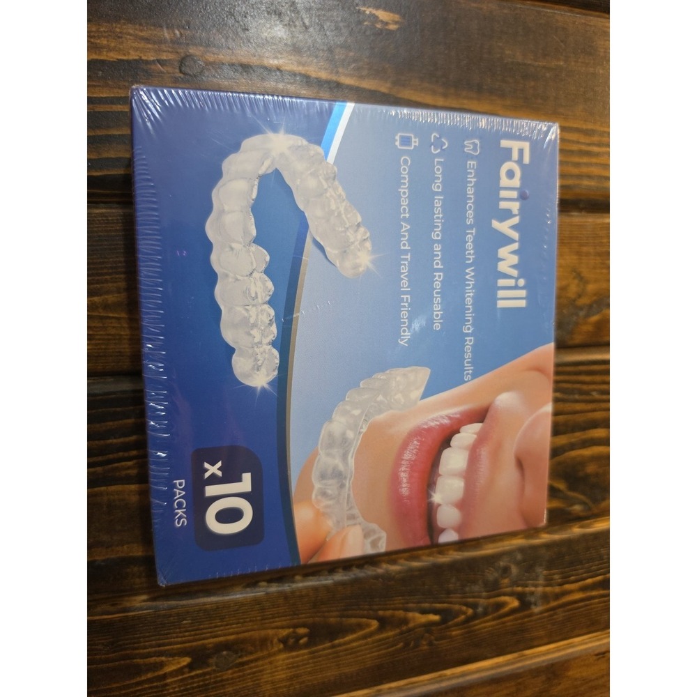 Fairywill Mouth Guard for Grinding Teeth Night Guards Whitening Trays 10 Packs